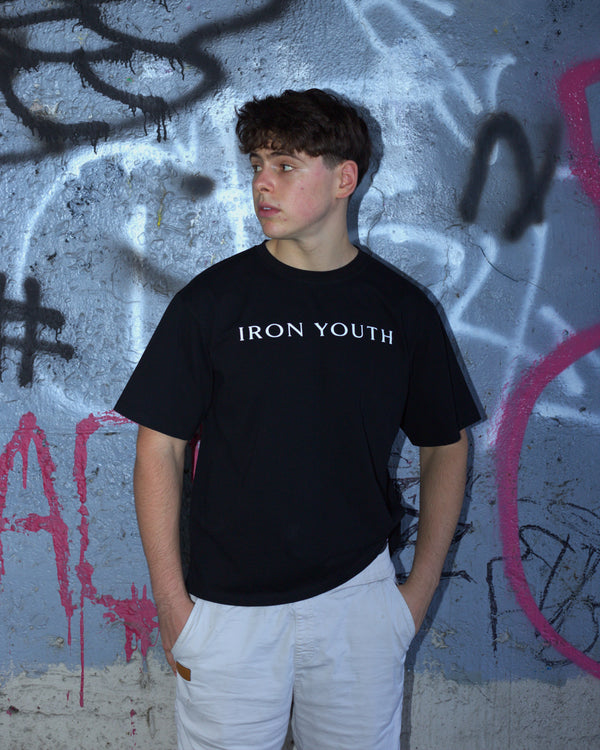IY All Black IronYouth T shirt